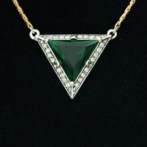 LULU FROST FUTURE GREEN PENDANT NECKLACE